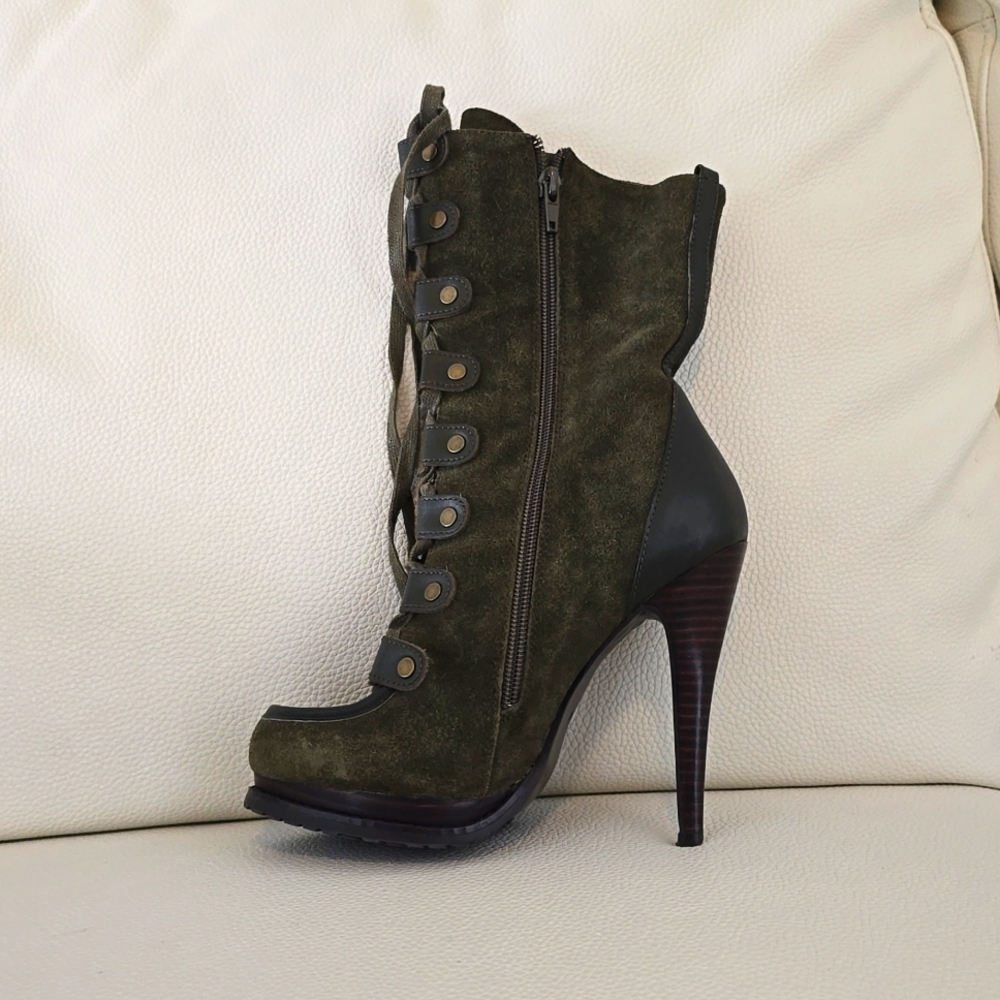 Charles David Tory High Calf Boot